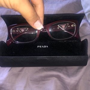 Prada reading glasses